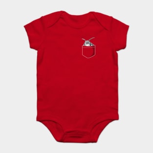 Pocket Moth Baby Bodysuit